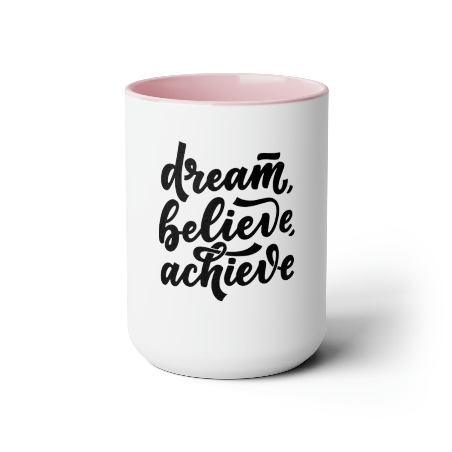 Two-Tone Coffee Mugs, 15oz