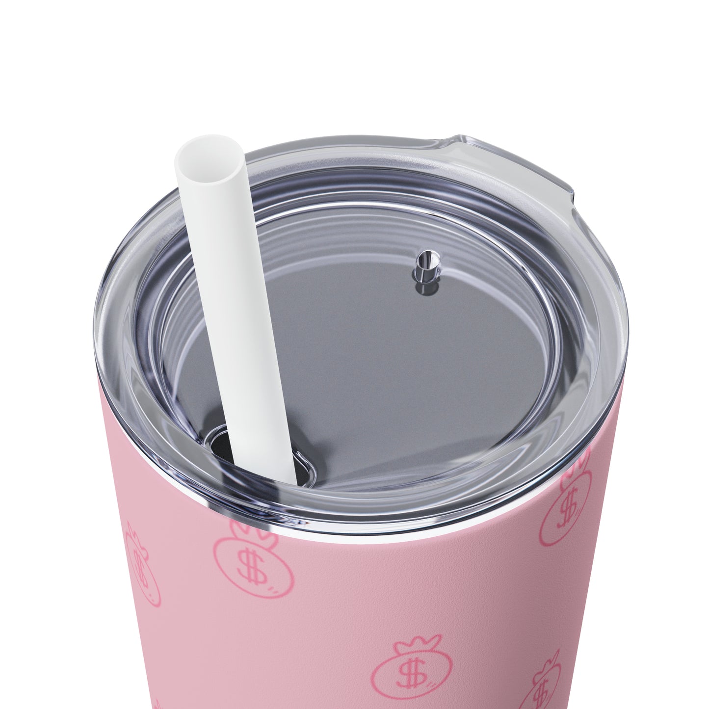Skinny Tumbler with Straw, 20oz