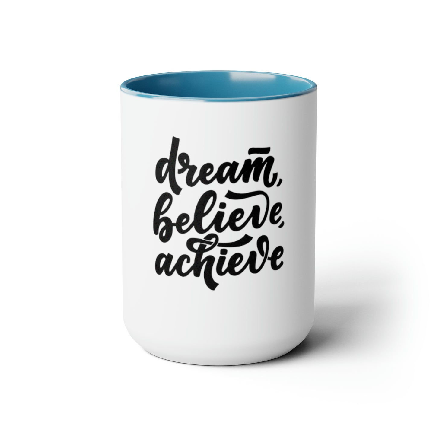 Two-Tone Coffee Mugs, 15oz
