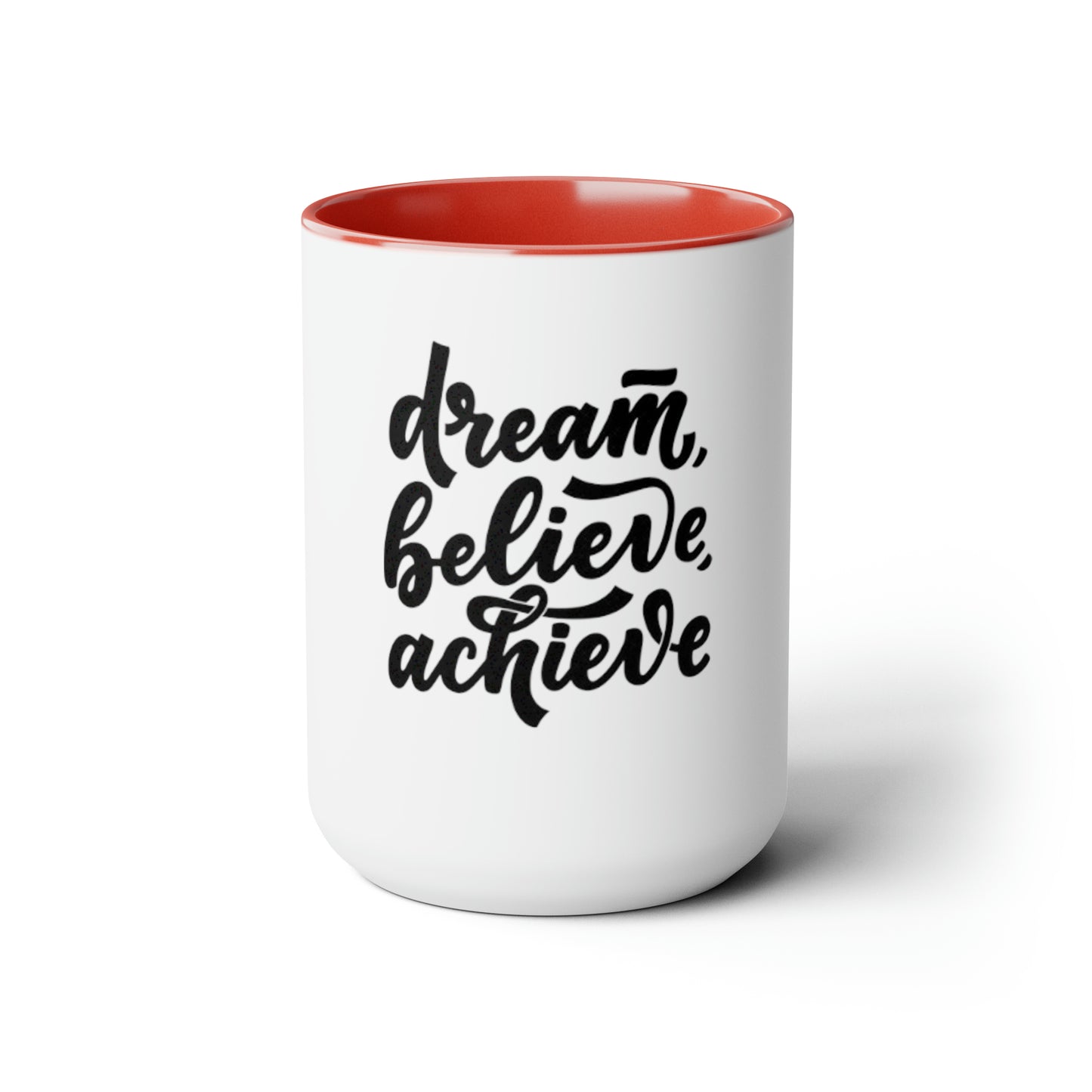 Two-Tone Coffee Mugs, 15oz