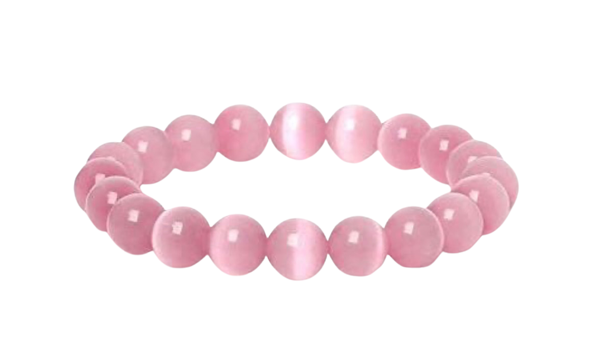 Pink Cat Eye Stone